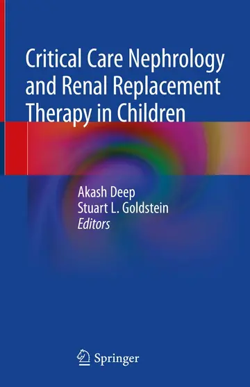 Cover of Critical Care Nephrology and Renal Replacement Therapy in Children