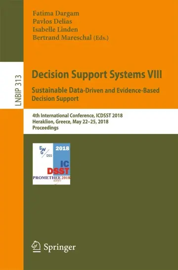 Cover of Decision Support Systems VIII