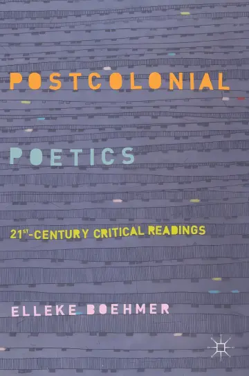 Cover of Postcolonial Poetics