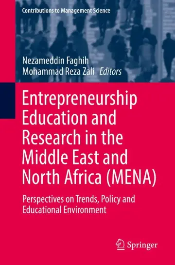 Cover of Entrepreneurship Education and Research in the Middle East and North Africa (MENA)