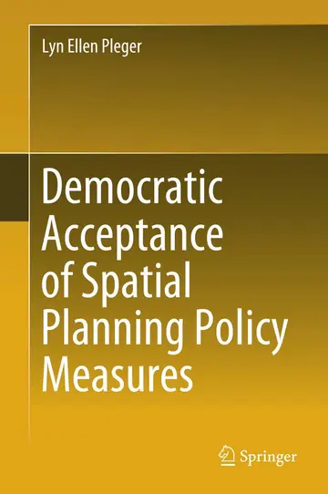 Cover of Democratic Acceptance of Spatial Planning Policy Measures