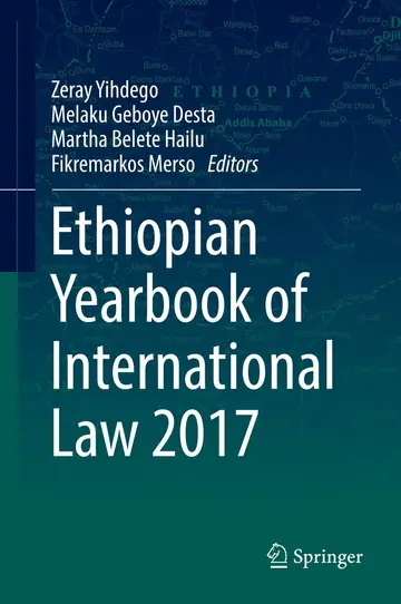 Cover of Ethiopian Yearbook of International Law 2017