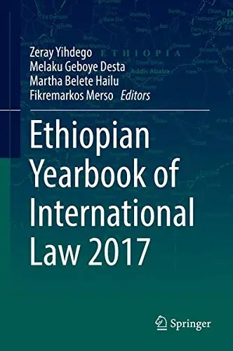 Cover of Ethiopian Yearbook of International Law 2017