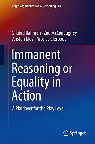 Cover of Immanent Reasoning or Equality in Action