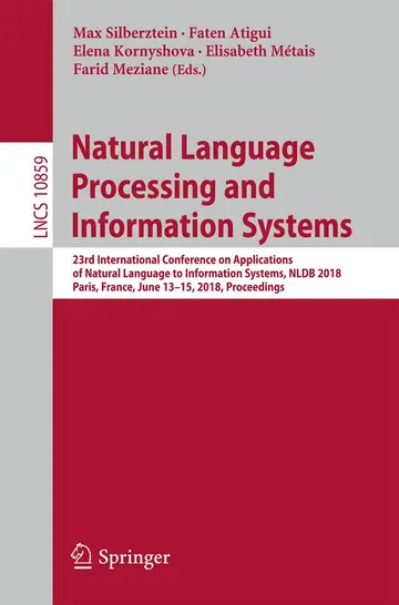 Cover of Natural Language Processing and Information Systems