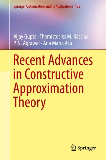 Cover of Recent Advances in Constructive Approximation Theory