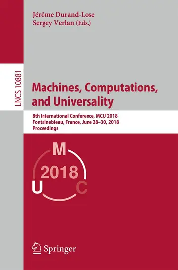 Cover of Machines, Computations, and Universality