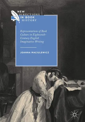 Cover of Representations of Book Culture in Eighteenth-Century English Imaginative Writing