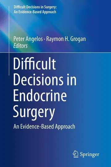 Cover of Difficult Decisions in Endocrine Surgery