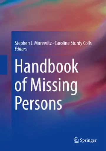 Cover of Handbook of Missing Persons