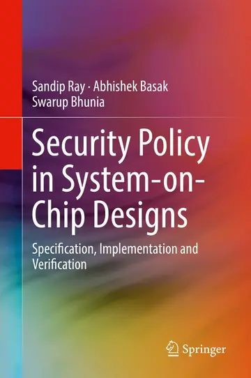 Cover of Security Policy in System-on-Chip Designs