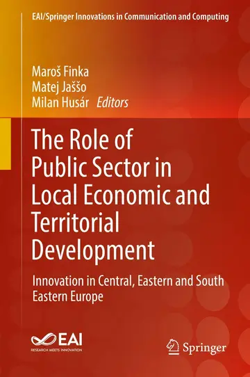 Cover of The Role of Public Sector in Local Economic and Territorial Development