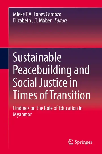 Cover of Sustainable Peacebuilding and Social Justice in Times of Transition