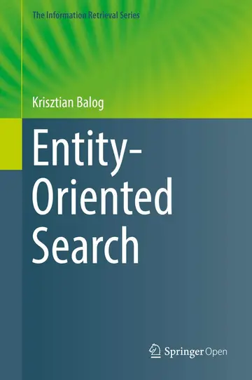 Cover of Entity-Oriented Search