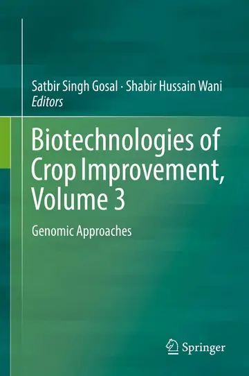 Cover of Biotechnologies of Crop Improvement, Volume 3