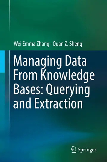 Cover of Managing Data from Knowledge Bases