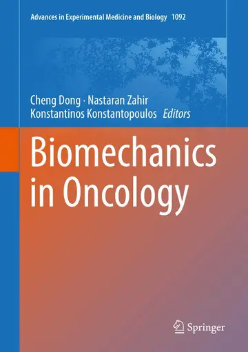 Cover of Biomechanics in Oncology