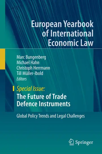 Cover of The Future of Trade Defence Instruments