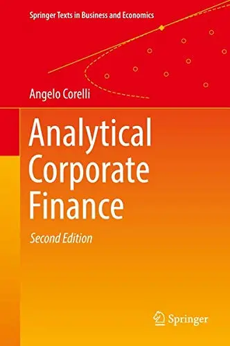 Cover of Analytical Corporate Finance
