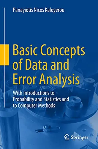 Cover of Basic Concepts of Data and Error Analysis