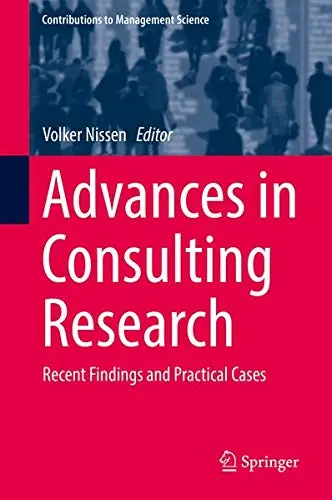 Cover of Advances in Consulting Research
