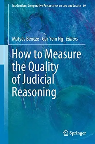 Cover of How to Measure the Quality of Judicial Reasoning
