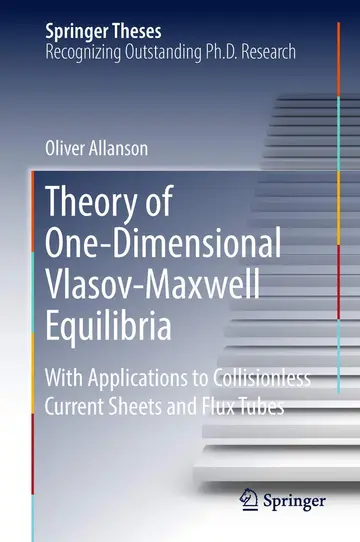 Cover of Theory of One-Dimensional Vlasov-Maxwell Equilibria