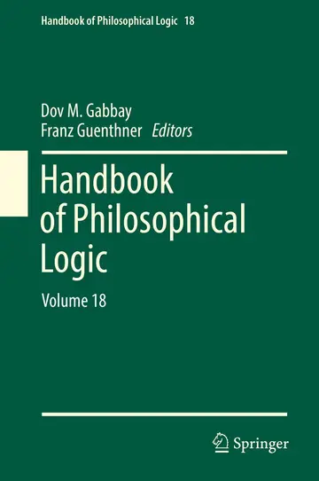 Cover of Handbook of Philosophical Logic