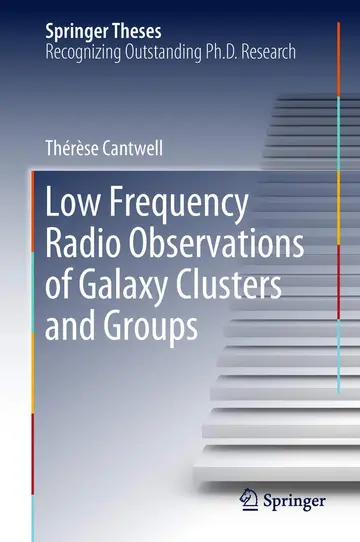 Cover of Low Frequency Radio Observations of Galaxy Clusters and Groups