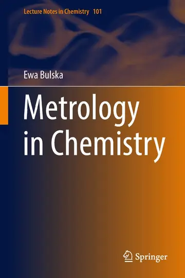 Cover of Metrology in Chemistry