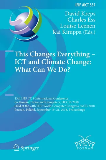 Cover of This Changes Everything – ICT and Climate Change