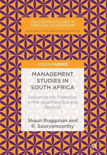 Cover of Management Studies in South Africa