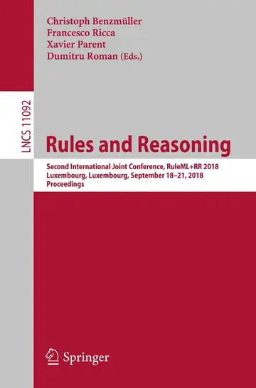 Cover of Rules and Reasoning