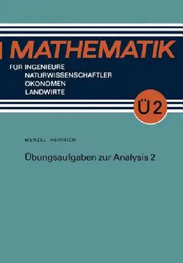 Cover of Übungsaufgaben Zur Analysis 2