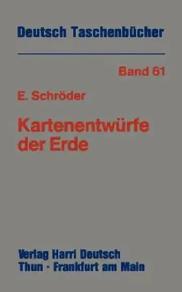 Cover of Kartenentwürfe Der Erde