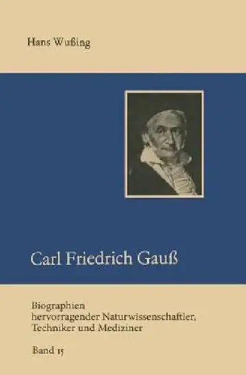 Cover of Carl Friedrich Gauß