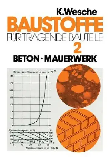 Cover of Baustoffe Für Tragende Bauteile
