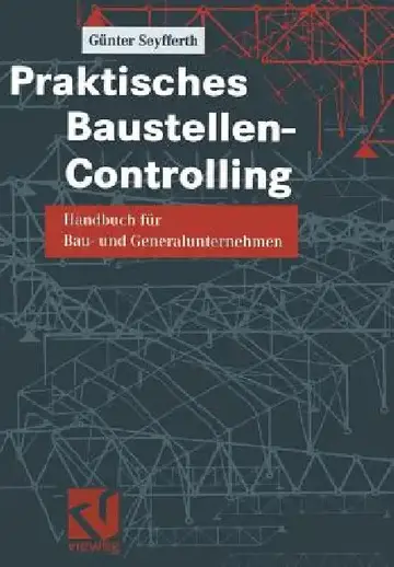 Cover of Praktisches Baustellen-Controlling