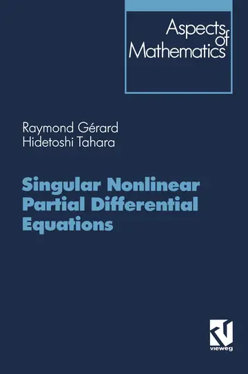 Cover of Singular Nonlinear Partial Differential Equations