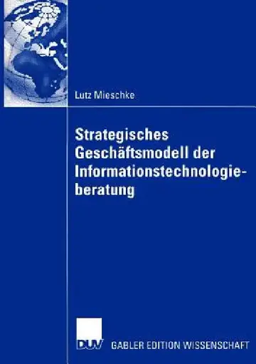 Cover of Strategisches Geschäftsmodell Der Informationstechnologieberatung