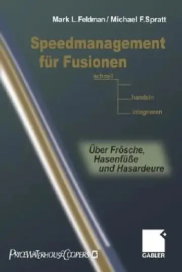 Cover of Speedmanagement Für Fusionen