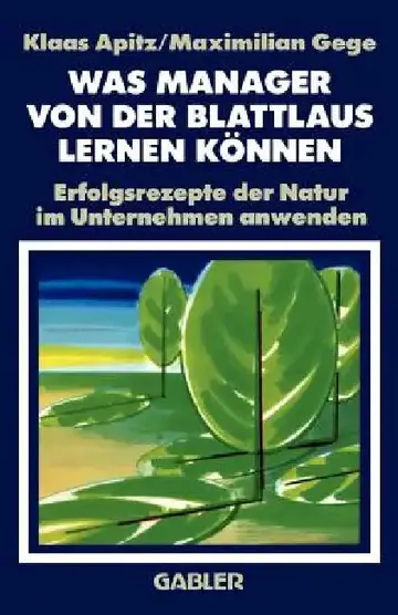 Cover of Was Manager Von Der Blattlaus Lernen Können