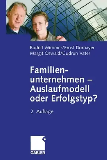 Cover of Familienunternehmen -- Auslaufmodell Oder Erfolgstyp?