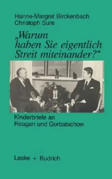 Cover of "Warum Haben Sie Eigentlich Streit Miteinander?"