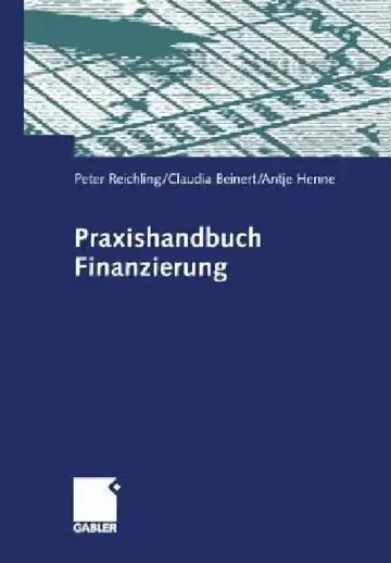 Cover of Praxishandbuch Finanzierung