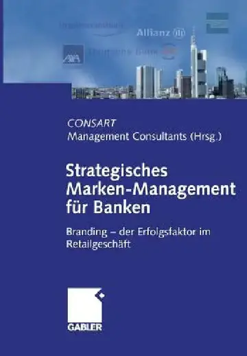 Cover of Strategisches Marken-Management Für Banken