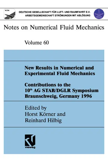 Cover of New Results in Numerical and Experimental Fluid Mechanics