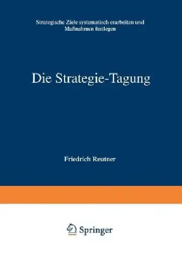 Cover of Die Strategie-Tagung