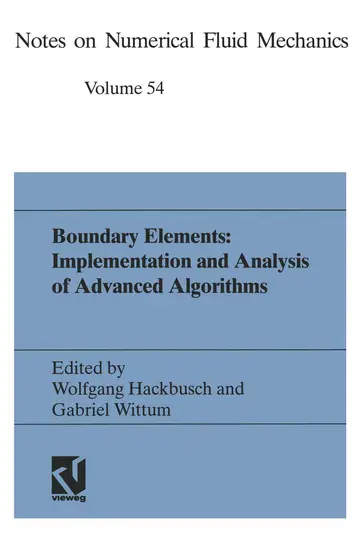 Cover of Boundary Elements