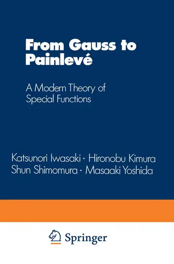 Cover of From Gauss to Painlevé